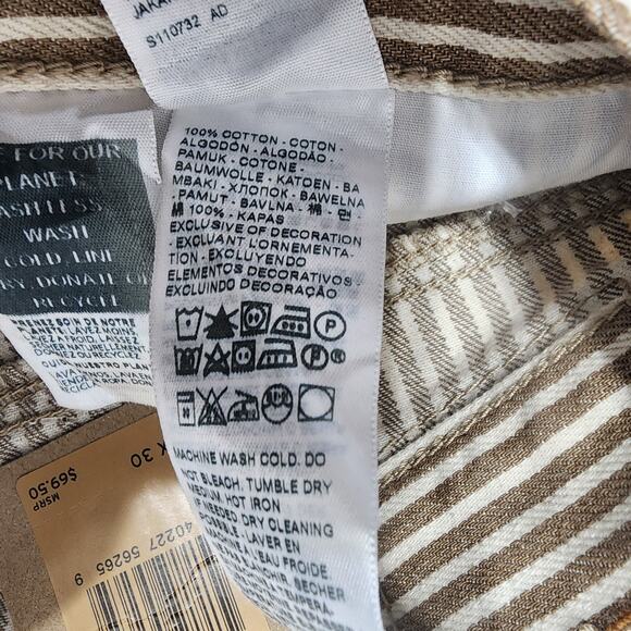 Levi's low Pro Mid rise pants W31'' x L30'' pin stripes - Picture 5 of 9